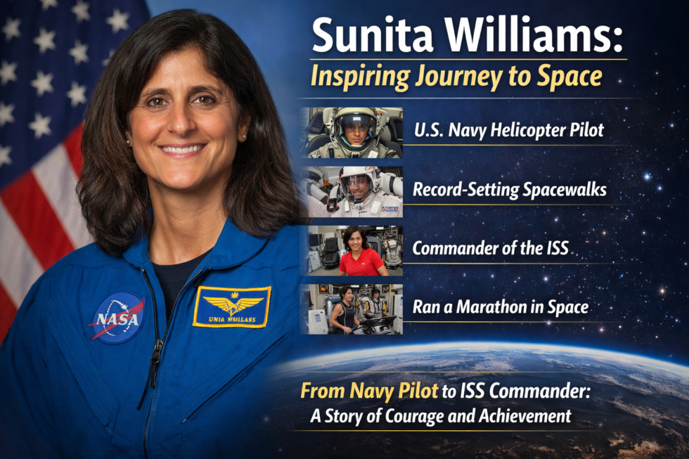 अंतरिक्ष में भारतवंशी बेटी का परचम: सुनीता विलियम्स की सफलता की पूरी कहानी