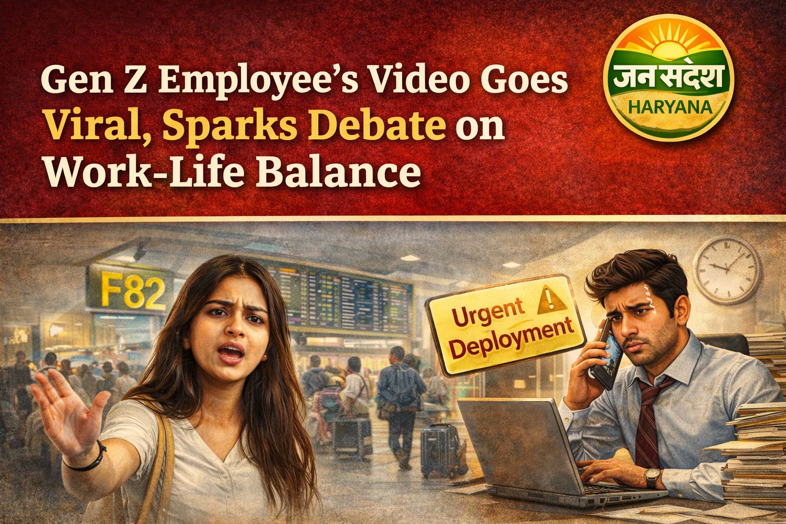 Gen Z कर्मचारी का वीडियो वायरल, वर्क-लाइफ बैलेंस पर छिड़ी बहस